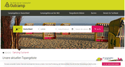 Desktop Screenshot of campingplatz-outcamp.de